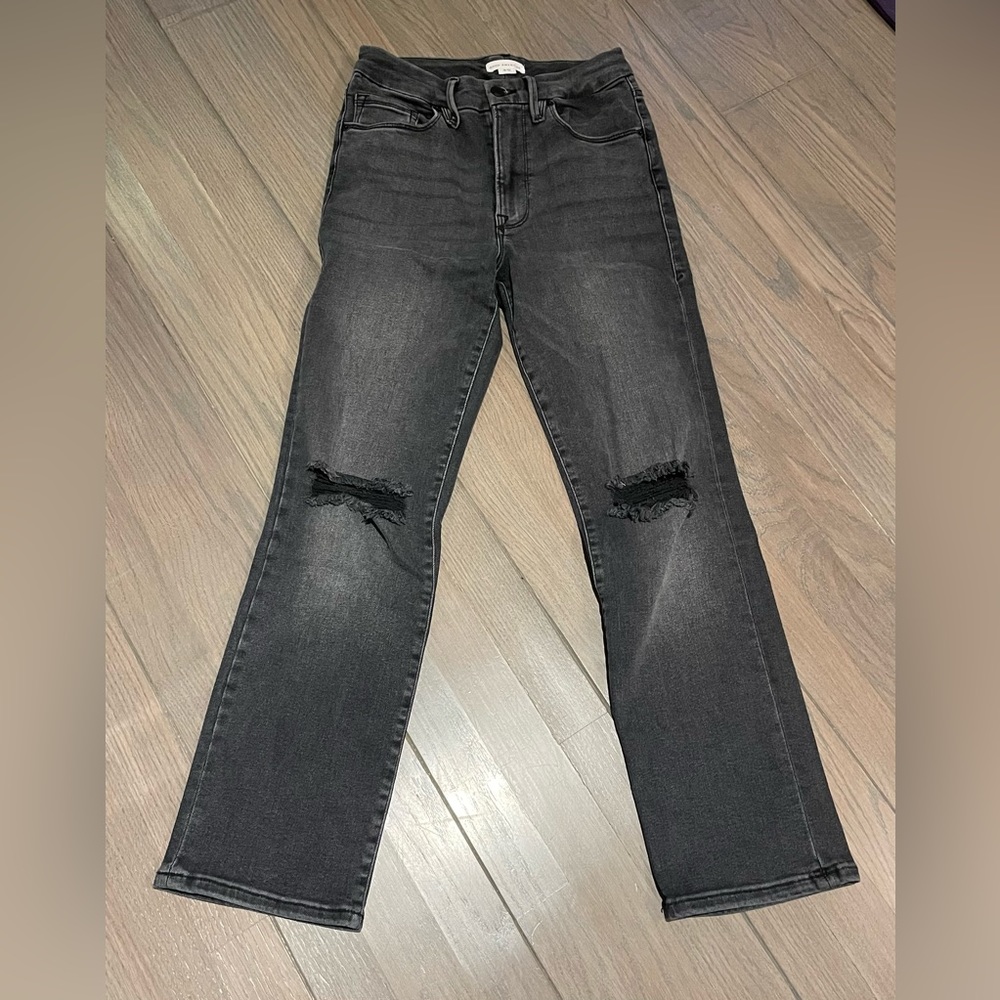 Good American Always Fits Straight Jeans size 6-12